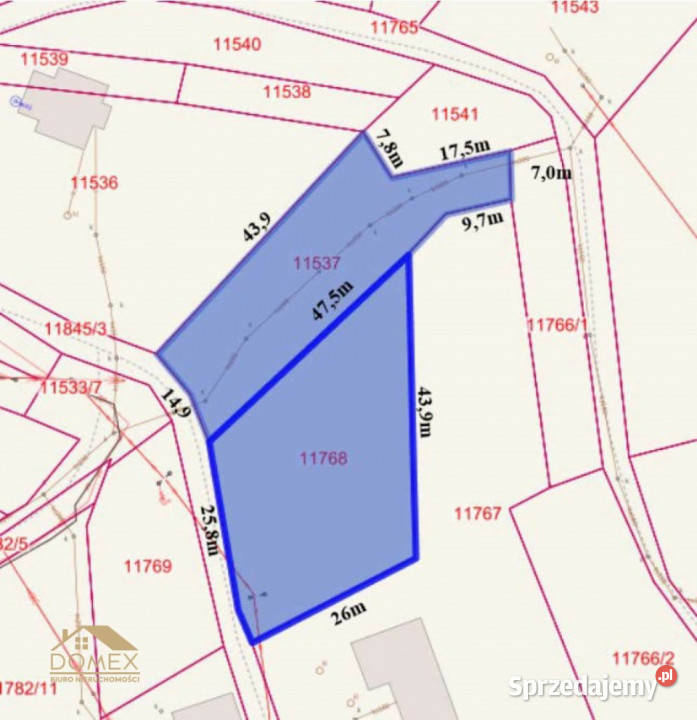 Grunt Sól 1773m2 śląskie