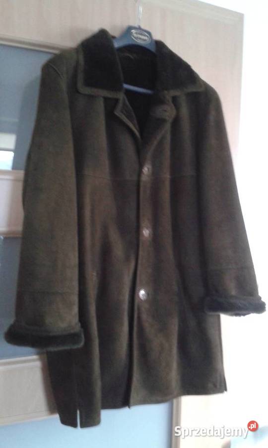 Nowy kożuch męski skóra naturalna OKAZJA Warszawa