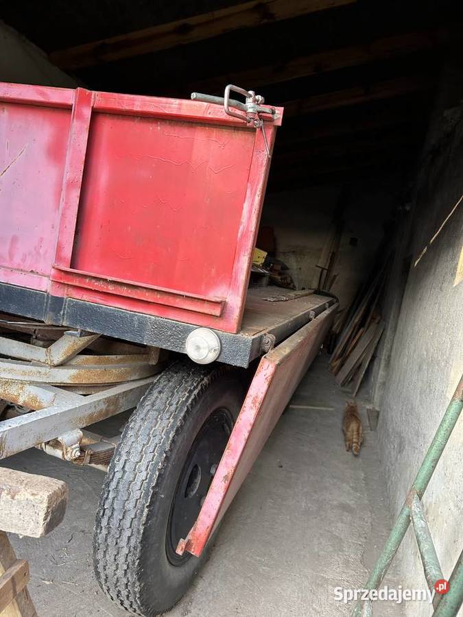 Przyczepa rolnicza nieuszkodzony Garbów sprzedam