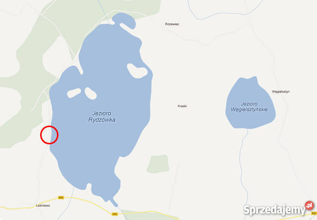 Działka bud 3417 m2 Leśniewo jez Rydzówka wz Grunty i działki