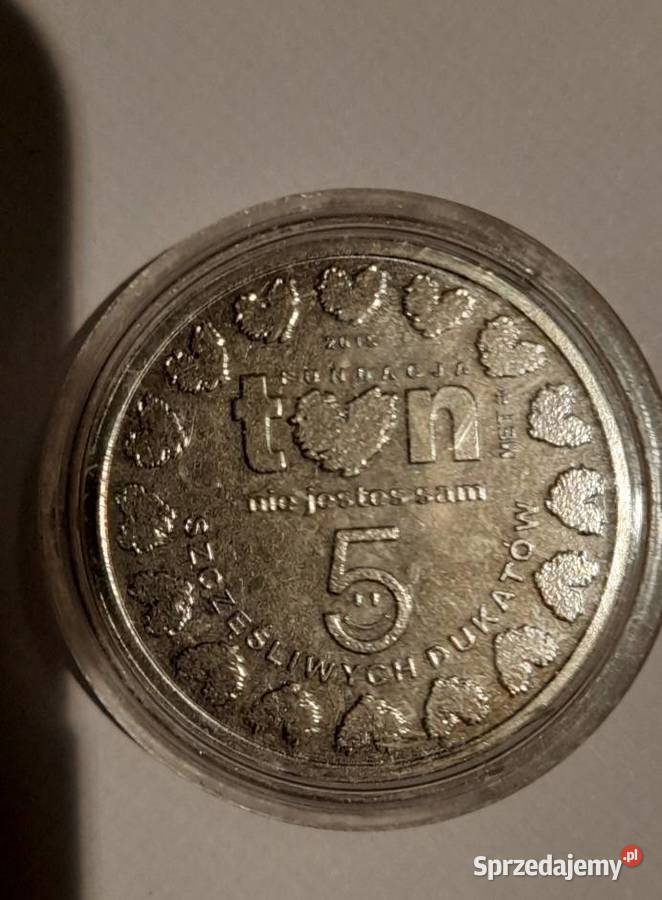 Moneta 5 szczęśliwych dukatów TVN A Szulim