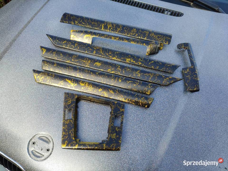 Bmw e46 listwy dekory komplet łódzkie Aleksandrów Łódzki