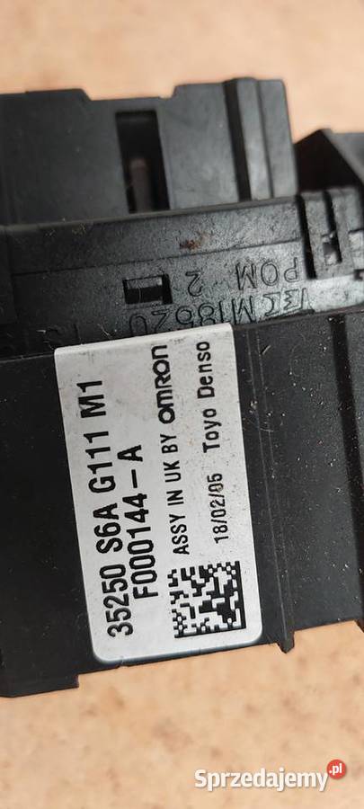 Przełącznik zespolony pająk HONDA CIVIC VII Motoryzacja Szczecin