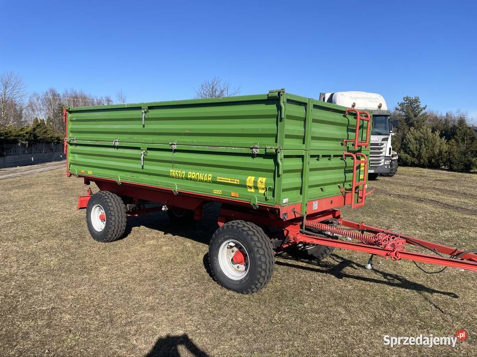 Przyczepa pronar 6t Przyczepy rolnicze Łowicz