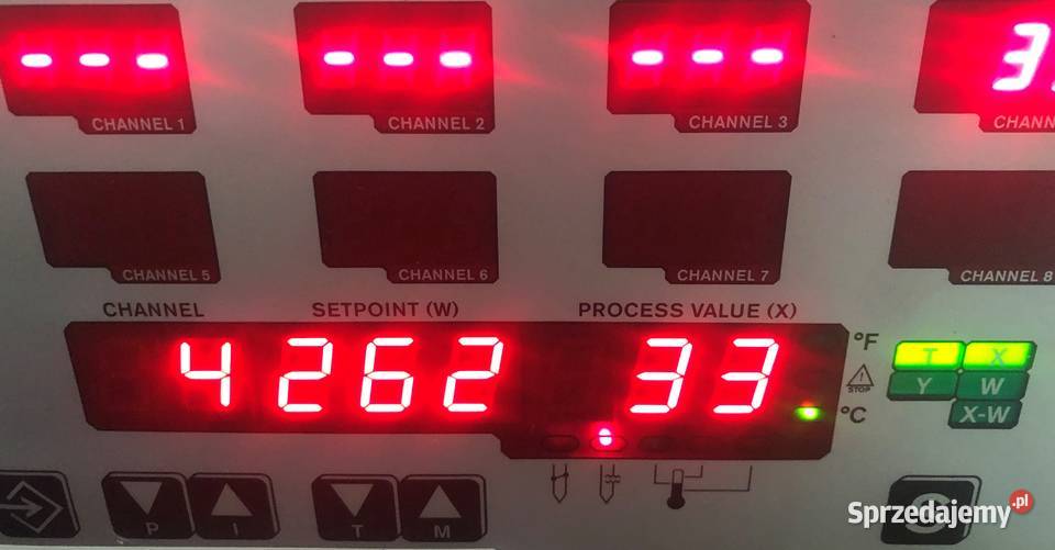 Sterownik regulator temperatury gorących kanałów Biznes i Przemysł Łowicz