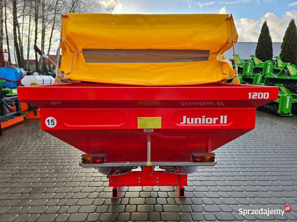 Rozsiewacz do nawozów siewka dwutalerzowy WOPROL nieuszkodzony Nowy Sącz