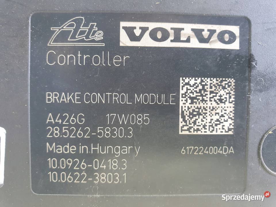 Volvo XC60 lift POMPA ABS Sterownik P31423348 Układ hamulcowy lubelskie Janów