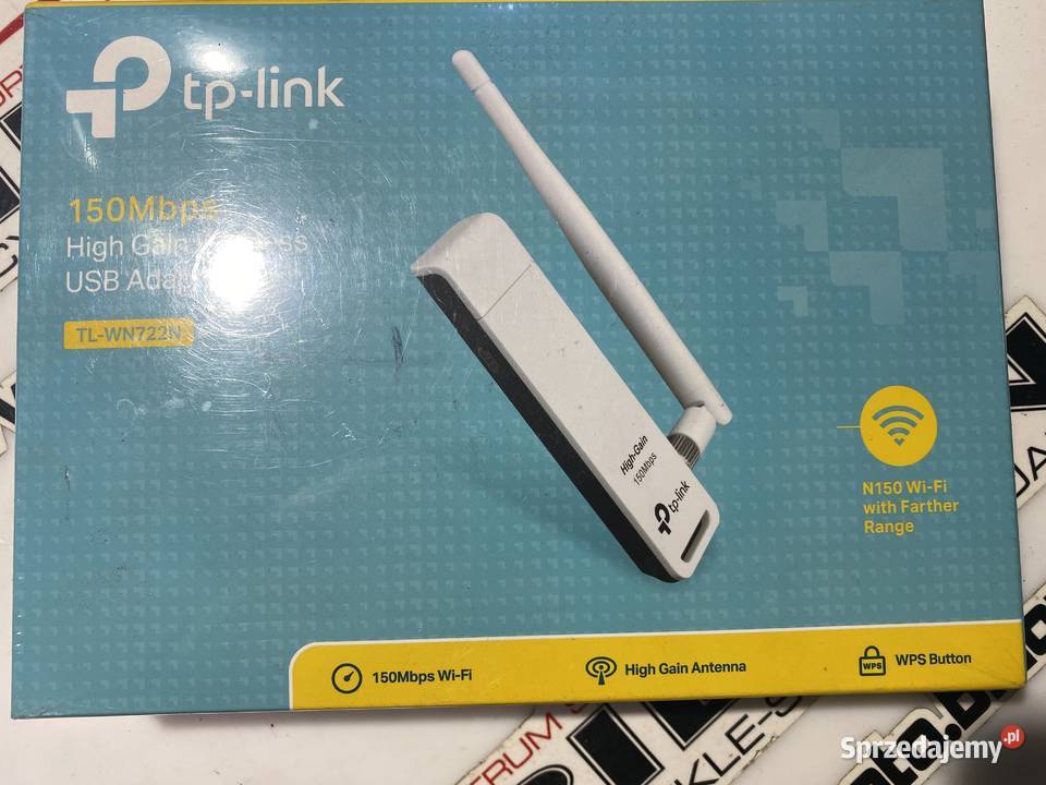 KARTA SIECIOWA WIFI USB TPLINK TLWN722N Kościan