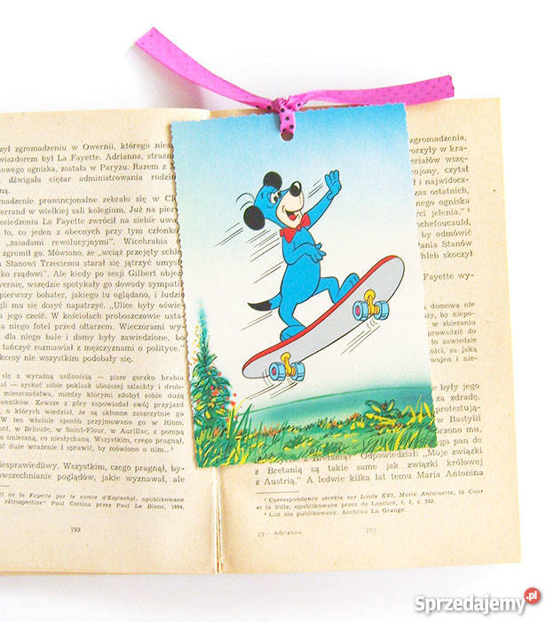 bajka zakładka do książki kolorowa zakładka do Kultura i Rozrywka Katowice