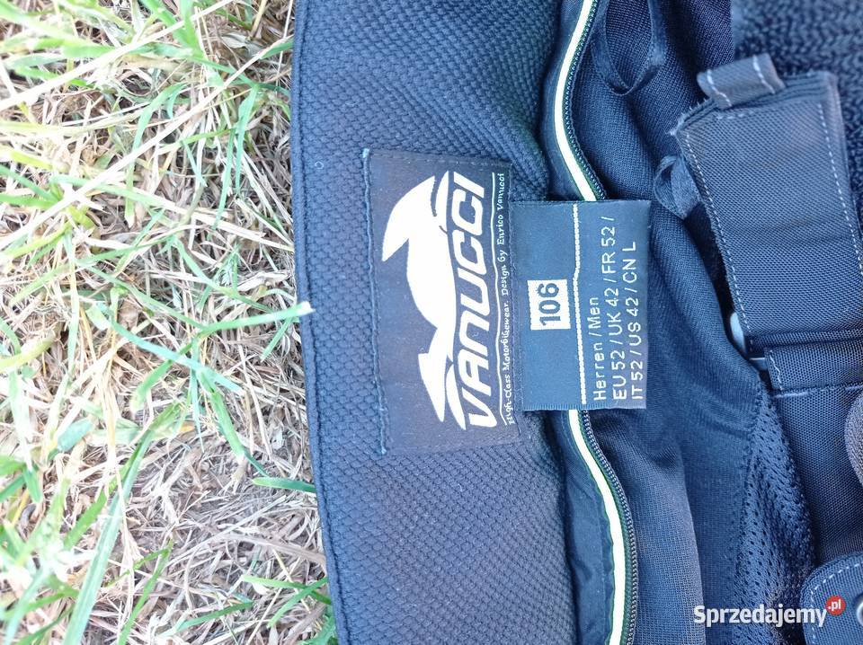 Spodnie motocyklowe na motor 52 Vanucci 106 Tomaszów Lubelski