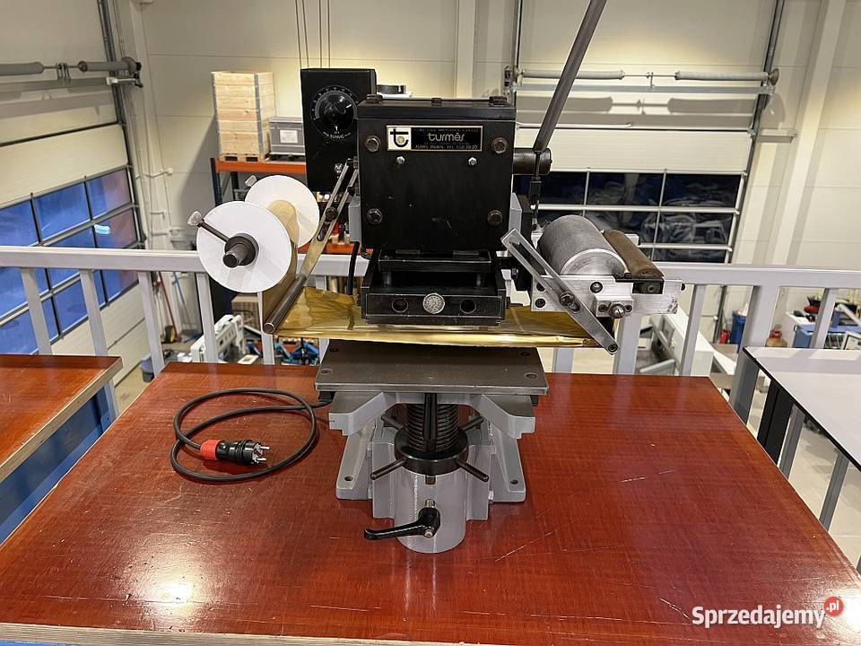 Złociarka Impress HM 4 prasa do hotstampingu Produkcja Radom sprzedam