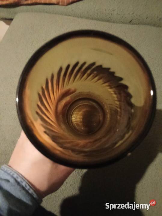 Wazon Miodowy Huta Szkła Laura lata 70 PRL Imielin sprzedam