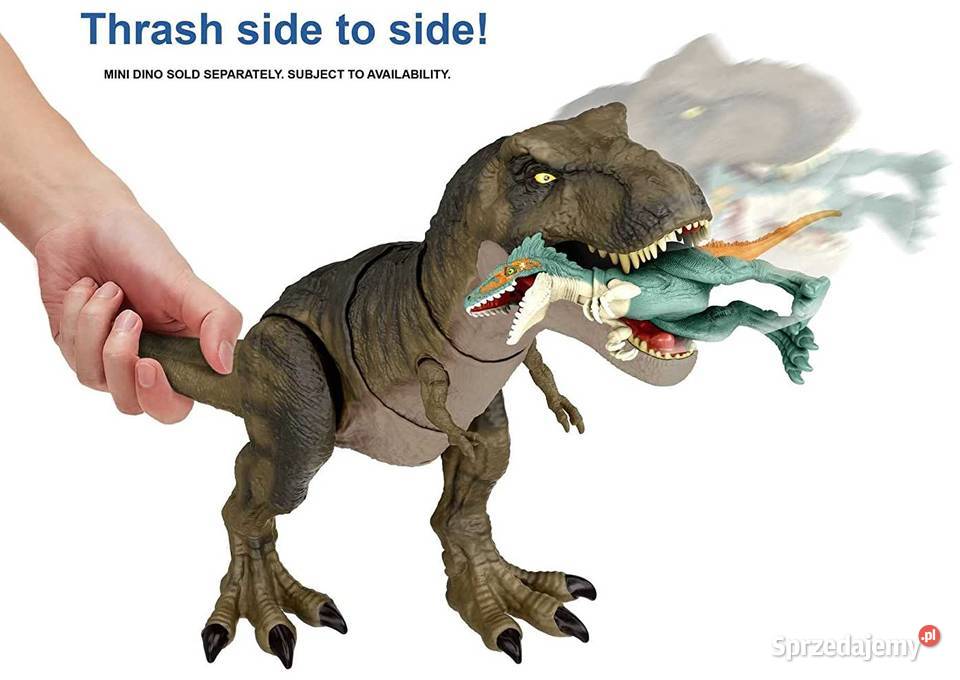 Tyranozaur TRex Dźwięk Ruch Dinozaur Jurassic Mogilany