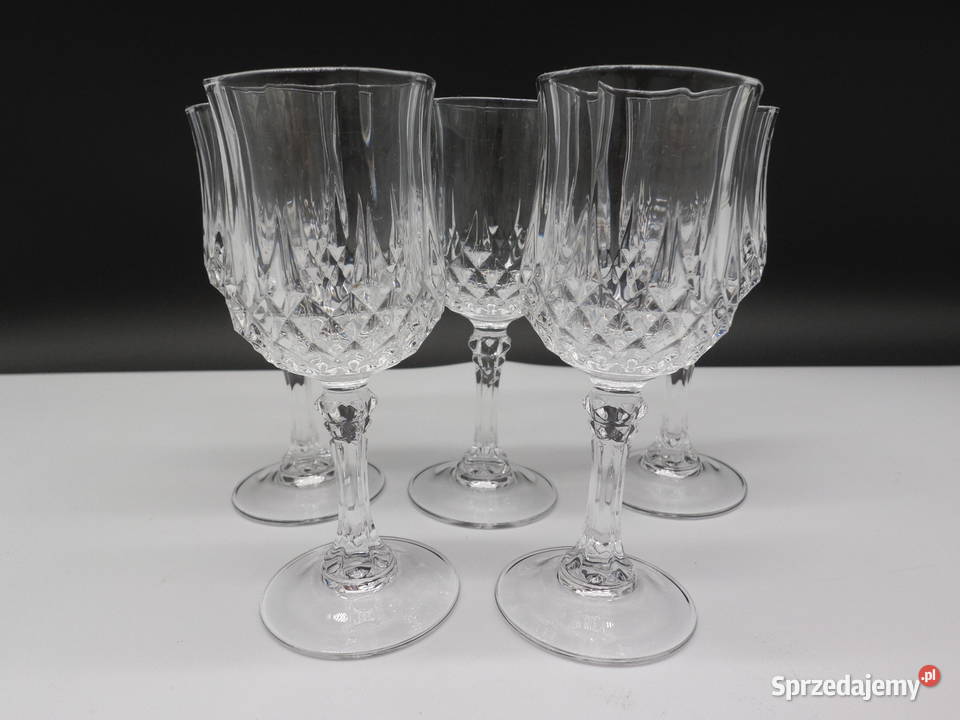 Kryształowe Kieliszki Cristal dArques LONGCHAMP sprzedam