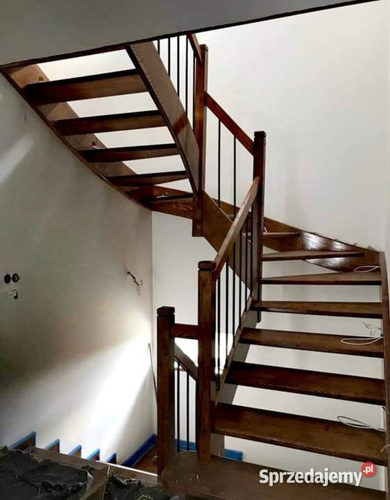 SCHODY DREWNIANE STOLARSTWO produkcja małopolskie Zakopane