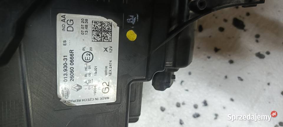 Lampy renault captur II Brześć Kujawski