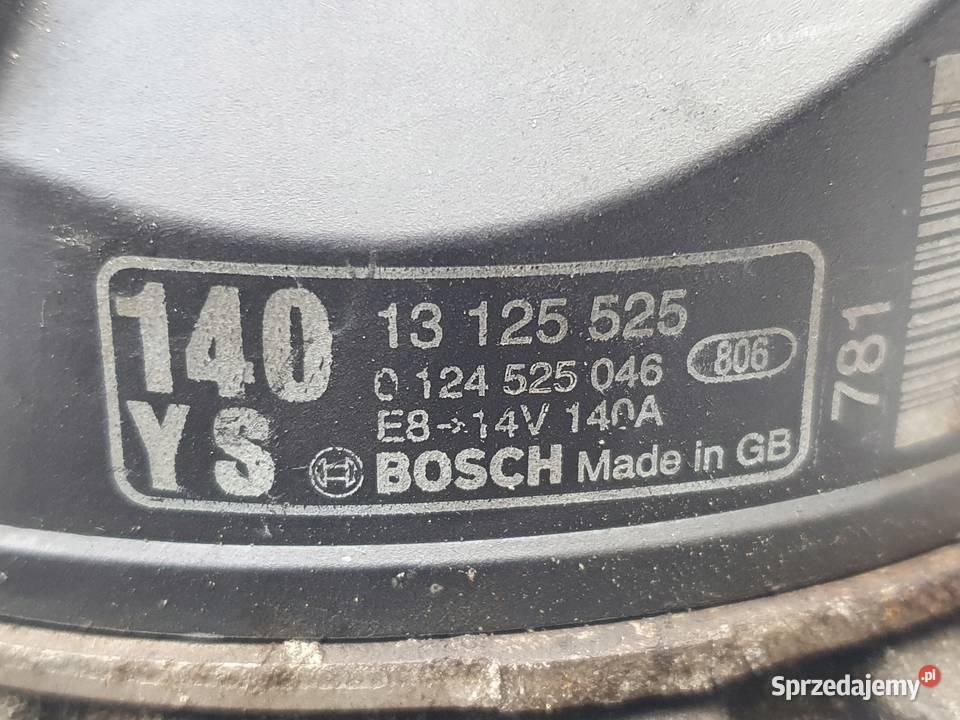 ALTERNATOR Opel Vectra C Signum 30 V6 CDTI Bosch sprzedam