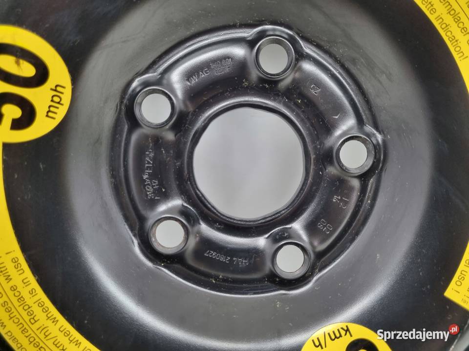 KOŁO DOJAZDOWE ZAPASOWE Audi Seat Vw Golf V