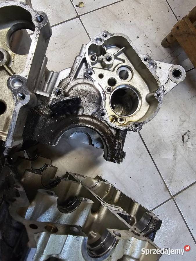 Yamaha FZ6 R6 rj05 5sl00 kartery górny dolny