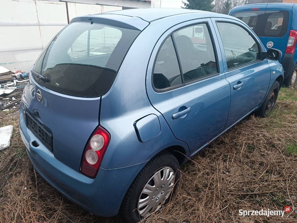 Nissan Micra K12 15 dCi na części Sieradz sprzedam