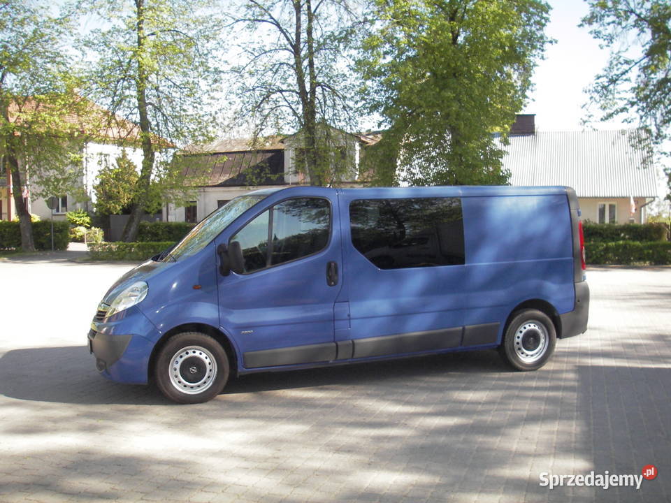 Opel Vivaro Trafic 20 cdti115 09 RLONG 6cio os Brok sprzedam