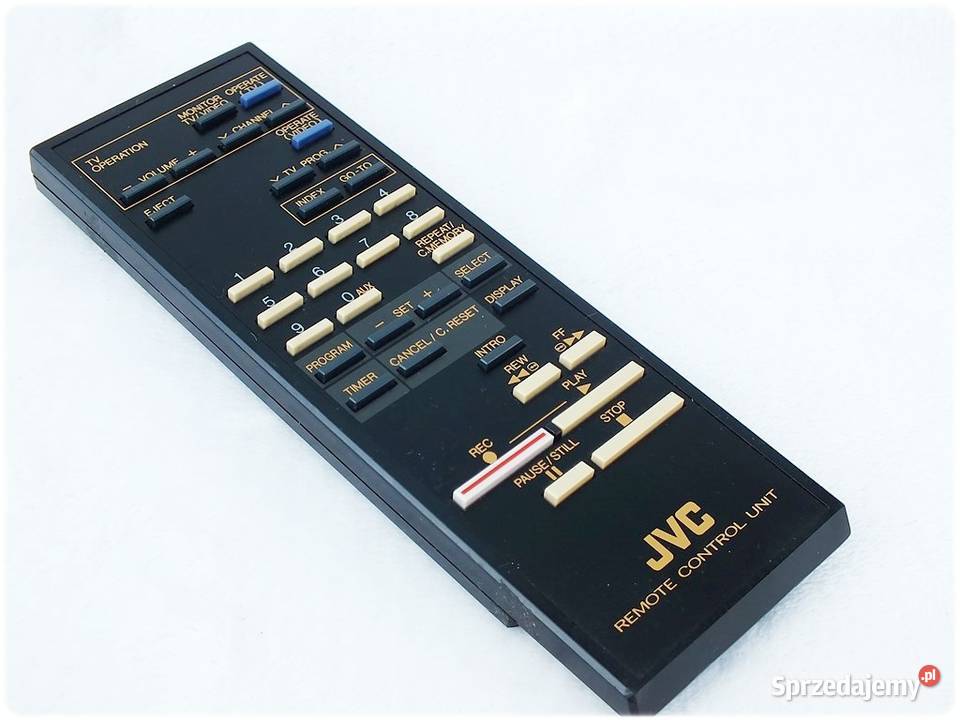 Pilot JVC PQ10544 do starszych TV i magnetowidów Żary