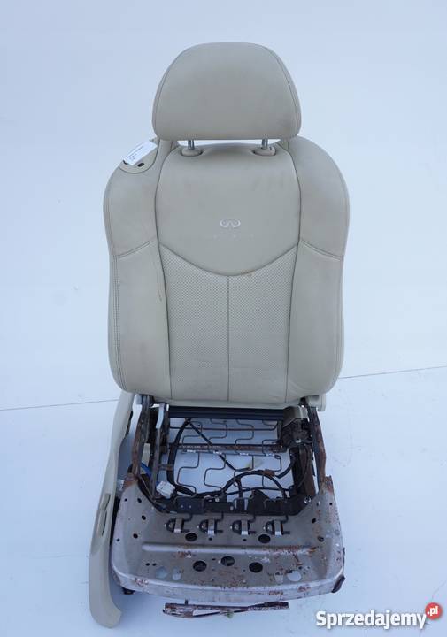 FOTEL PASAŻERA PRAWY INFINITI G37 Nowy Tomyśl