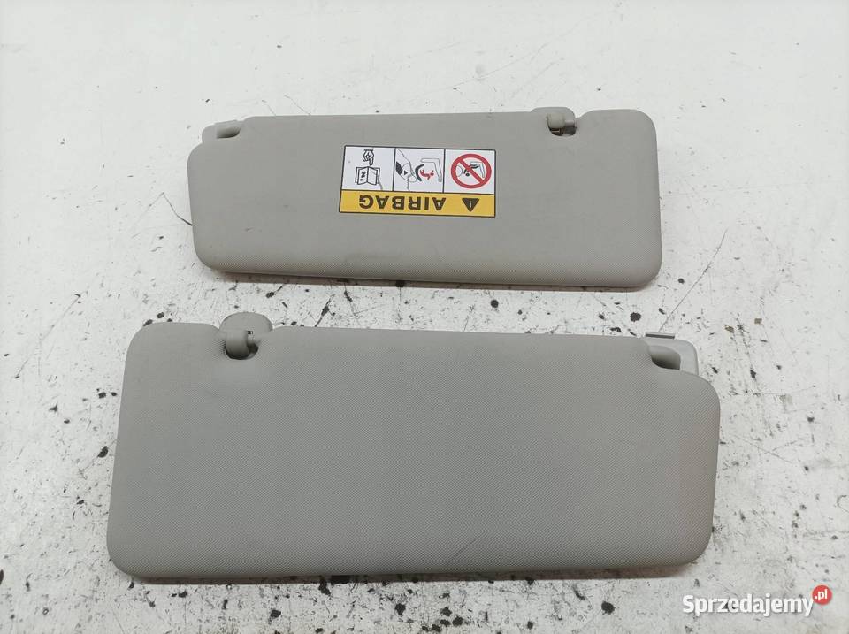 DASZKI PRZECIWSŁONECZNE LEWY PRAWY OSŁONA KPL Osłony i zaślepki