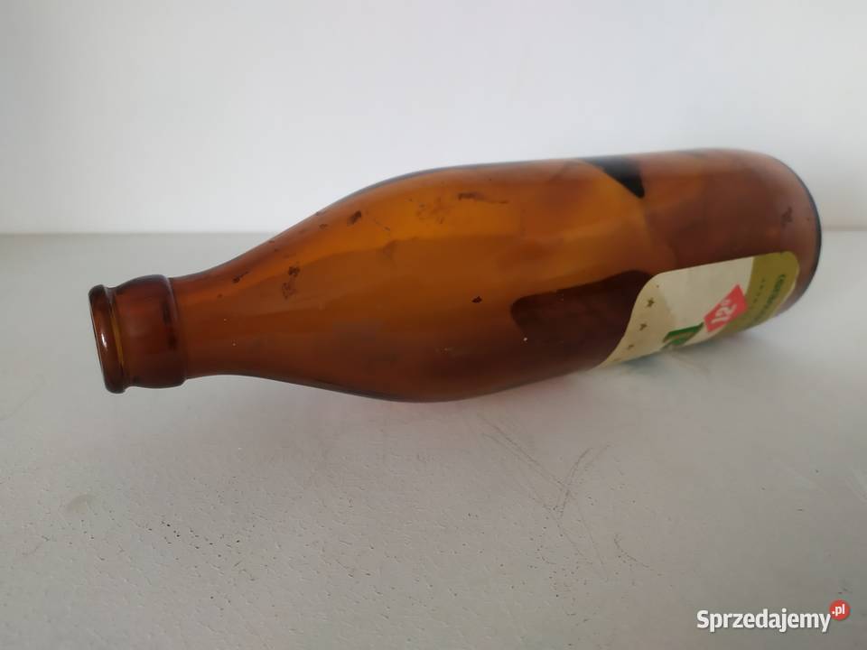 Butelka piwie z Czechosłowacji Crustal Czech Toruń