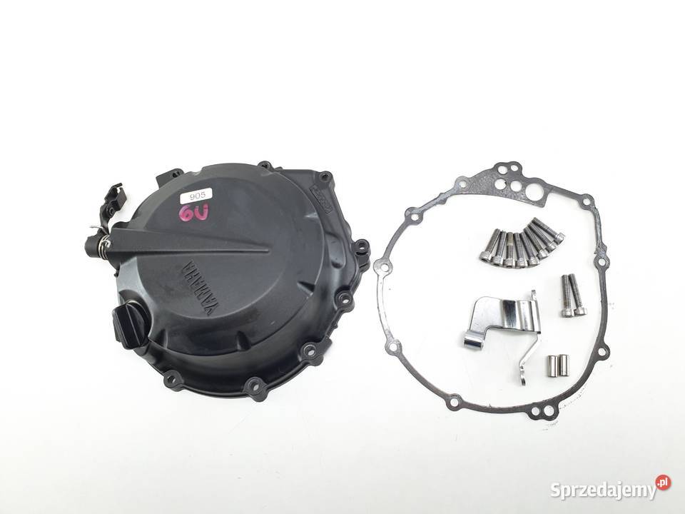YAMAHA FZ6 FAZER 600 0409 DEKIEL POKRYWA ŚRUBY Pokrywy i osłony silnika Janowice