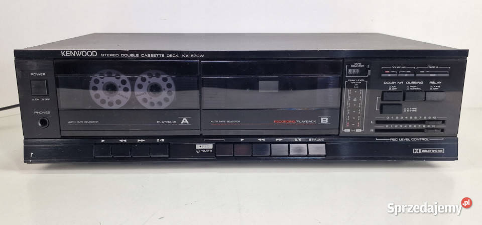 Magnetofon catette deck Kenwood KX 57 CW KX57CW Międzychód