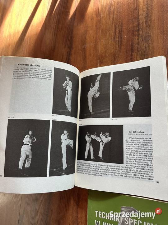 Zestaw książek sztuki walki retro karate Warszawa