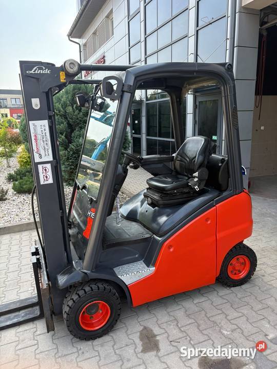 Wózek widłowy Linde H16 triplex