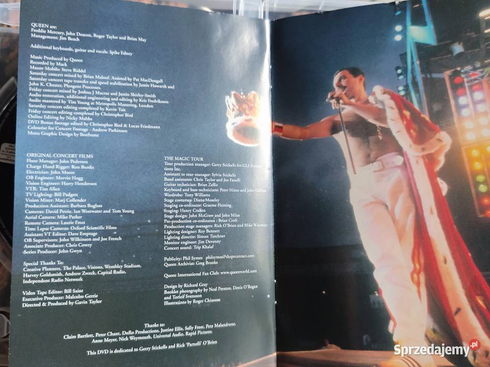 DVD Queen Live At Wembley Stadium 1986r DVD Stargard