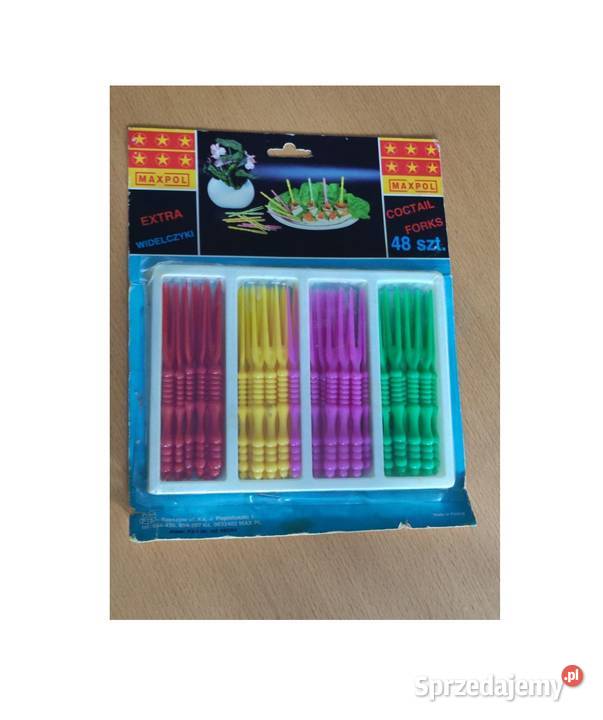 wykałaczki widelczyki patyczki PRL koktajlowe do Kielce sprzedam