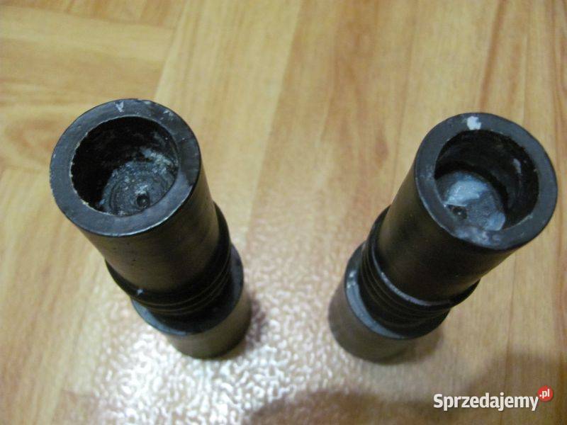 świeczniki metalowe grube 05 wys15 2 czarne Zamość