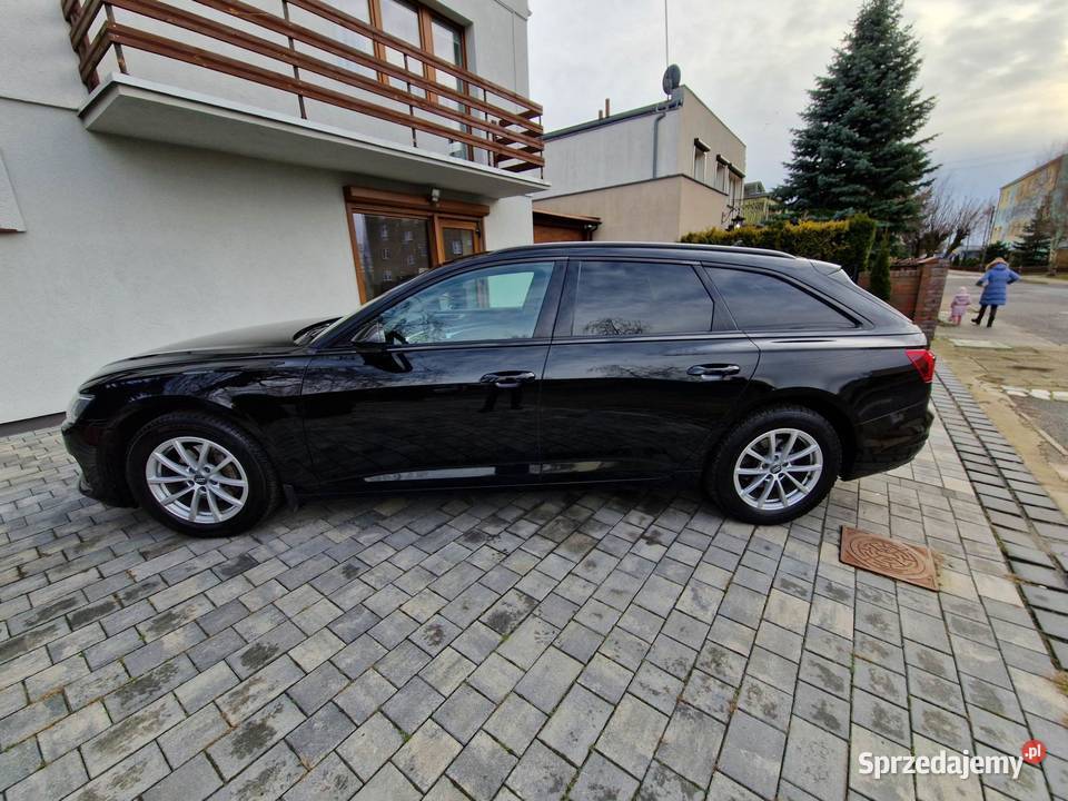 Audi A6 C8 Avant 40 TDI MHev bezwypadkowy niski elektrycznie ustawiane fotele Gniezno sprzedam
