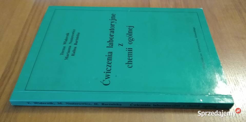 Ćwiczenia laboratoryjne z chemii ogólnej ISBN 8370176488 pomorskie Gdańsk