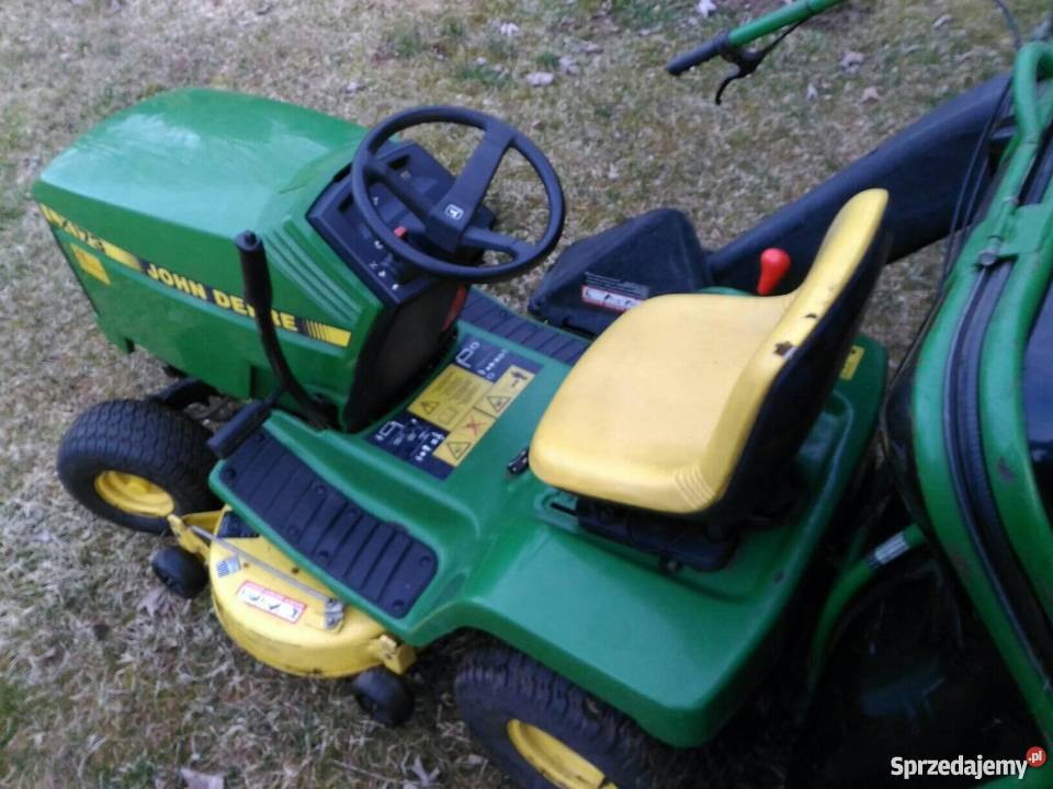 Kosiarka John Deere dmuchawa kosz Miastko sprzedam