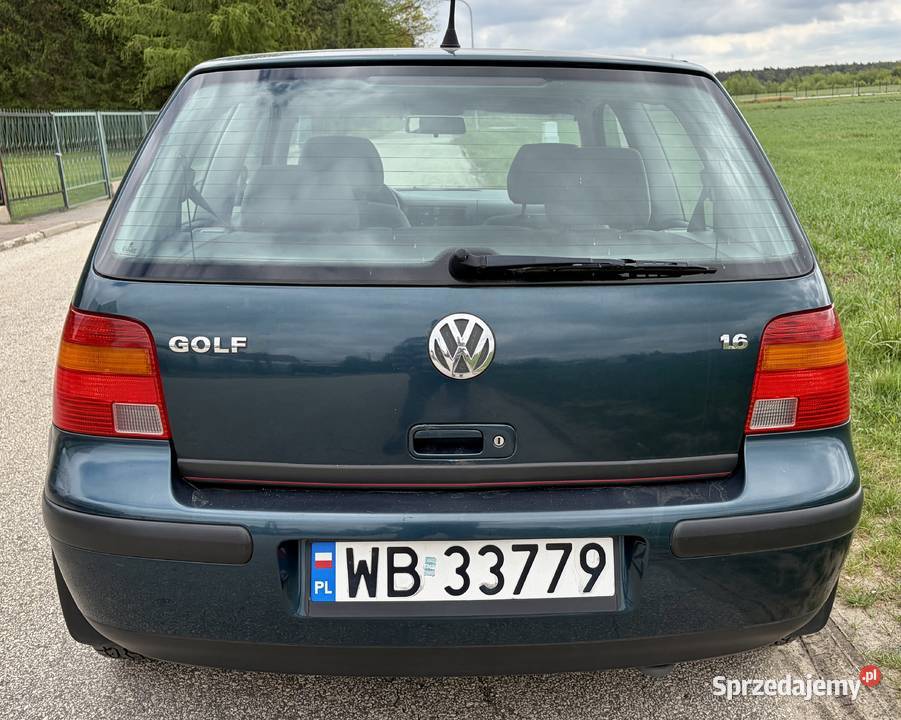 VW GOLF 16 MPI Benzyna 105 23 lata jeden wł Wieliszew