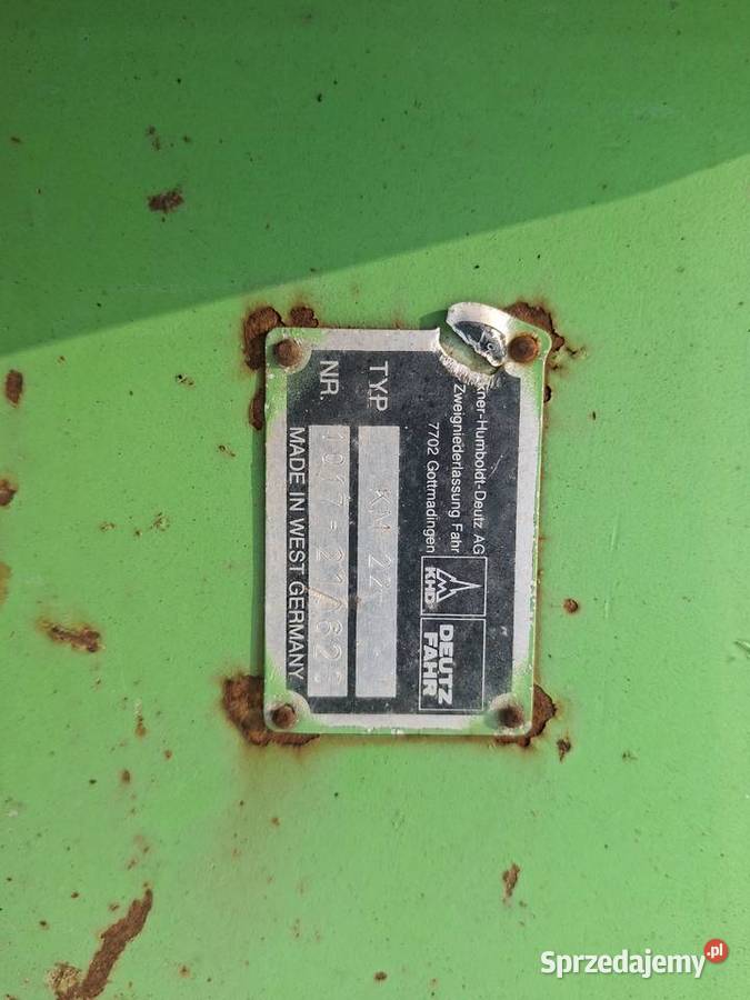 Kosiarka rotacyjna deutz fahr 22 Rojewo
