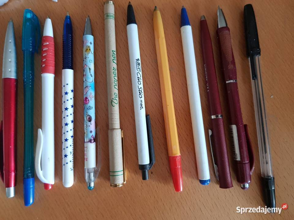 32 długopisy pisaki cienkopis do pisania vintage Kielce
