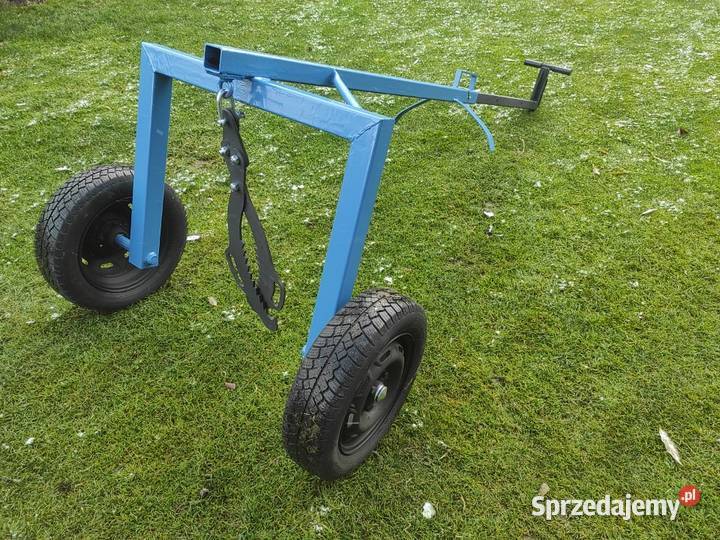 Wózek transportowy do transportu drewna kłód nieuszkodzony Kłobuck
