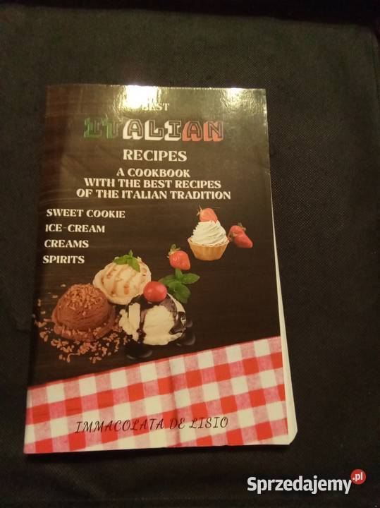 The best Italian recipes angielsku Warszawa