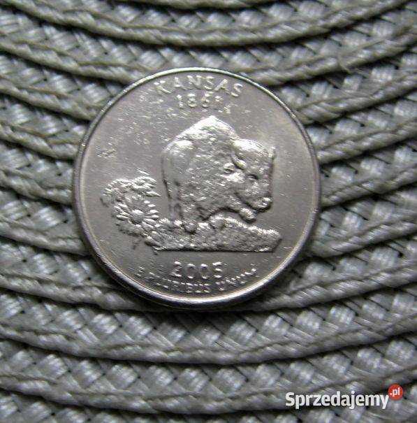 USA 25 Cent 2005r P Stany KANSAS