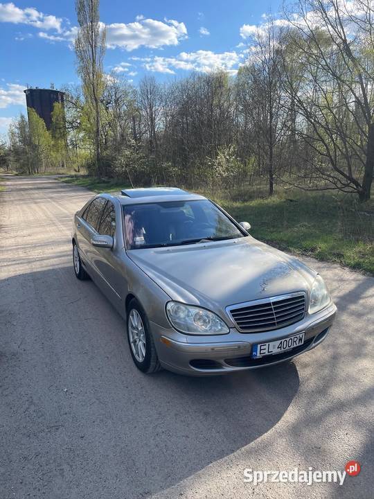 W220 4 matic long z LPG 2006r lift łódzkie Łódź sprzedam