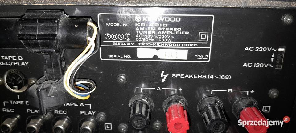 KENWOOD TRIO KR 4010