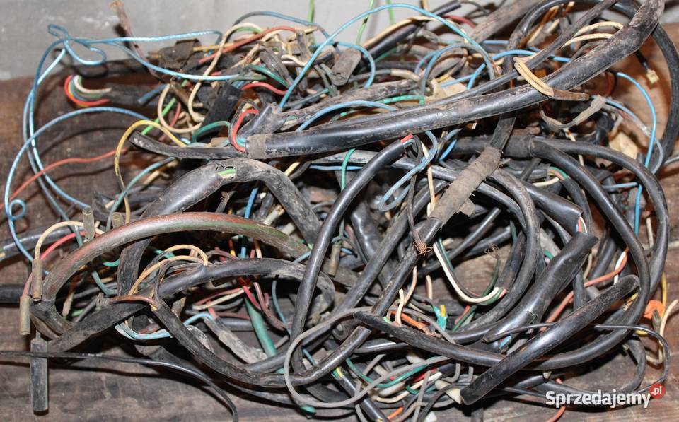 Instalacja elektryczna WSK 125 ORYGINAŁ Lgota Wielka sprzedam
