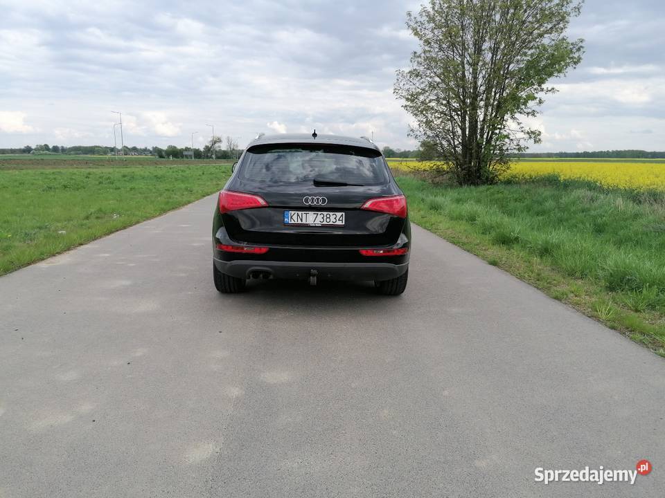 Audi Q5 20 TDI Skóra Hak Klima Navi relingi dachowe Sława