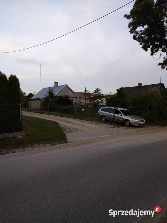 Sprzedam działkę budowlaną z domem siedlisko Grodzisk sprzedam